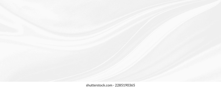 White gray satin texture that is white silver fabric silk background with beautiful soft blur pattern natural. - Shutterstock ID 2285190365