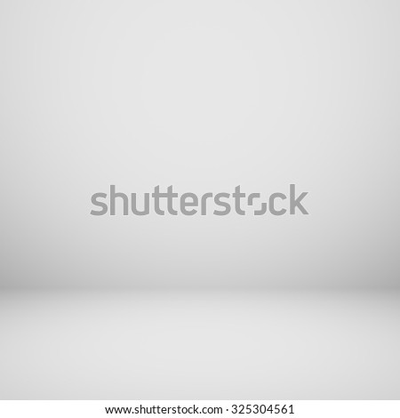 White grey gradient room background. Empty room light interior for your creative and show display your products.