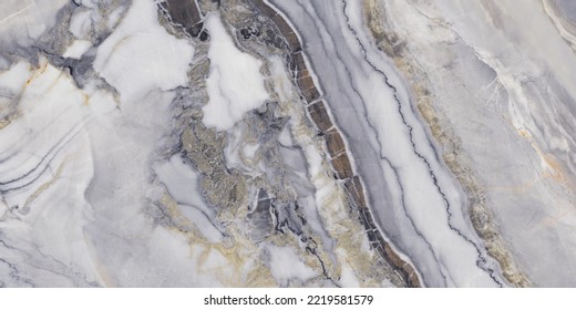 White grey marble texture background with high resolution, top view of natural tiles stone floor in luxury seamless glitter pattern for interior and exterior decoration. - Shutterstock ID 2219581579
