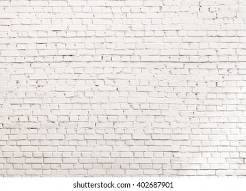 White grunge brick wall background
 - Shutterstock ID 402687901