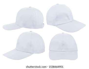 White hat isolated on white background - Shutterstock ID 1538464901