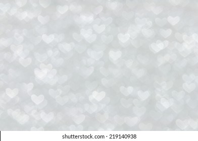 White Heart Lights Abstract Background Stock Photo 219140938 | Shutterstock