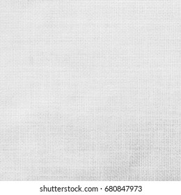 White Hessian Sack Cloth Texture Canvas Fabric Background