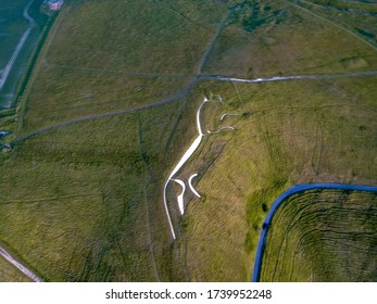 White Horse Hill At Uffington In Oxfordshire