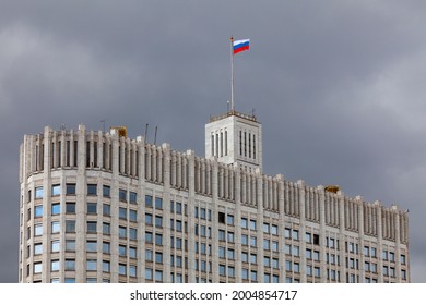 White House - the building of the Government of the Russian Federation in Moscow.