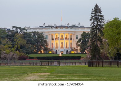 The White House At Night - Washington DC