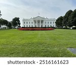 White house Washington D C on a sunny day