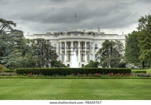 White House Washington Dc Executive Office Stock Photo Edit Now