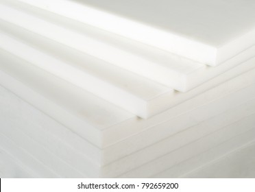 White Industrial Plastic Sheet