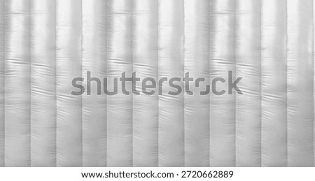 White Inflatable Balloon Wall Texture Background
