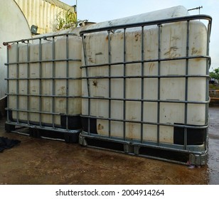 The White Of Intermediate Bulk Container