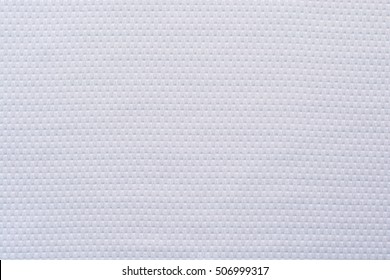 White Jersey Fabric Texture Background.
