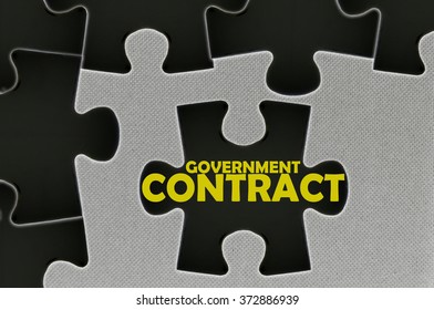 The White Jigsaw Puzzle Written Word Government Contract.