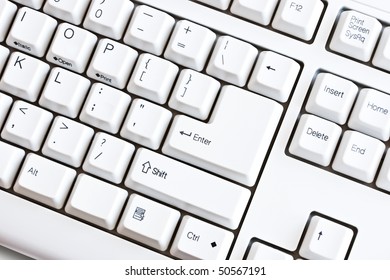 White Keyboard