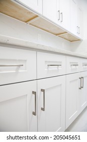 White Kitchen Cabinet In Kitchen