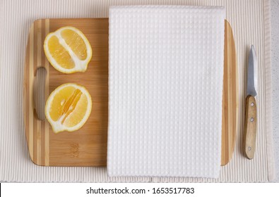 Kitchen Towel Mockup Images Stock Photos Vectors Shutterstock
