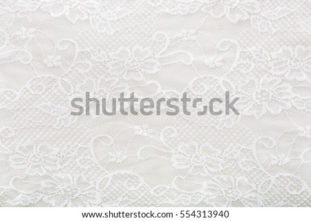 White lace background