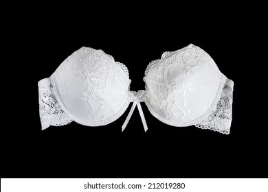 White Lacy Strapless Push Bra On Stock Photo 212019280 | Shutterstock