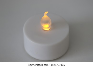 White LED Safety Tealight Candle.