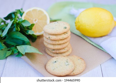 White Lemon Butter Cookies