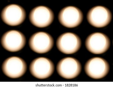white light circles