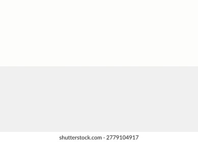 White and light gray split two-tone minimalist background