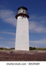 white lighthouse