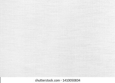 White linen fabric texture or background. - Shutterstock ID 1410050834