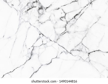 White Marble Natural Pattern For Background