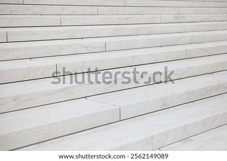 White marble stone steps background texture, outside US Supreme Court building, Washington DC, USA
