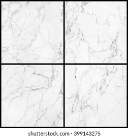 White marble texture background pattern with high resolution