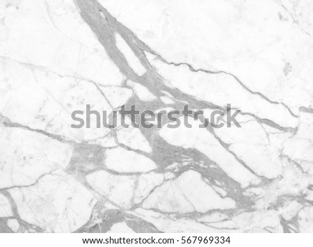 White marble texture with natural pattern for background or design art work.