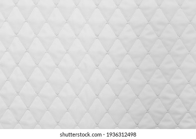 White mattress bedding pattern background. Backdrop surface for design artwork