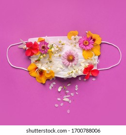 Mask with Flowers Images, Stock Photos & Vectors | Shutterstock