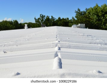 white metal roof