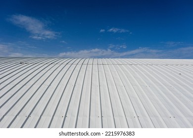 White Metal Roof For Protecting From Bad Weather