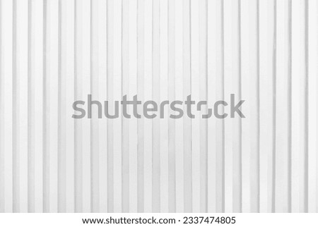 white metal siding fence striped background