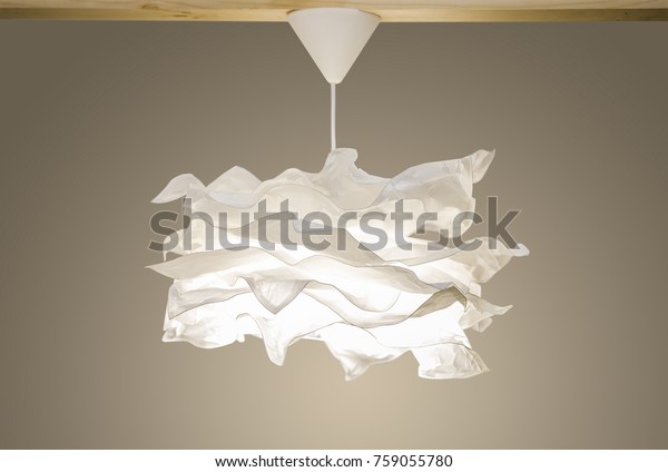 white paper pendant light