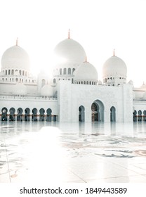 White Mosque In Abu Dbhabi