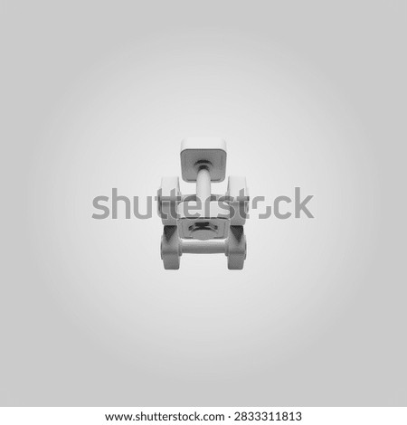 White multifunction printer with scanner and copier functions on transparent background
