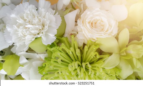 Bouquet Fleurs Blanches Images Stock Photos Vectors