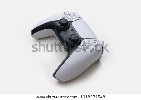 White next gen game controller
