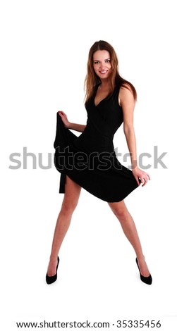 Similar – Image, Stock Photo crisp Woman Model Rotate