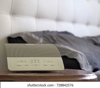 White Noise Machine, Device That Produces Random Sounds Used For Sleep Aid 