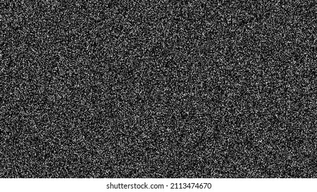 A white noise TV screen background. - Shutterstock ID 2113474670