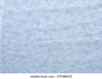 White Nonwoven (unwoven) Acrylic Fabric Texture Background