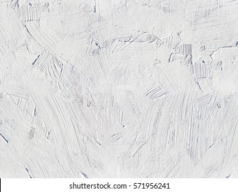 White oil painting brush strokes  texture for various backgrounds.