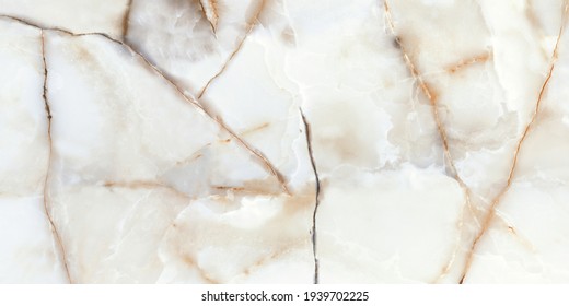 White Onyx Marble Texture Background, High Resolution Italian Slab Marble Texture For Interior Exterior Home Decoration And Ceramic Wall Tiles Surface.