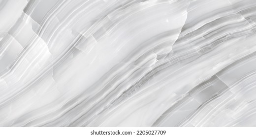 White Onyx Marble Texture Background, Natura Smooth Onyx Marble Texture For Polished Closeup Surface And Ceramic Digital Wall Tiles And Floor Tiles. High Resolution Detailed Luxury Marble. - Shutterstock ID 2205027709