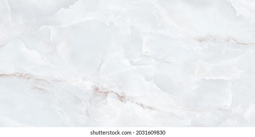 White Onyx Marble Texture With High Resolution Italian Granite Onyx Stone Texture For Interior Exterior Home Decoration And Ceramic Wall Tiles And Floor Tile Surface Background. 